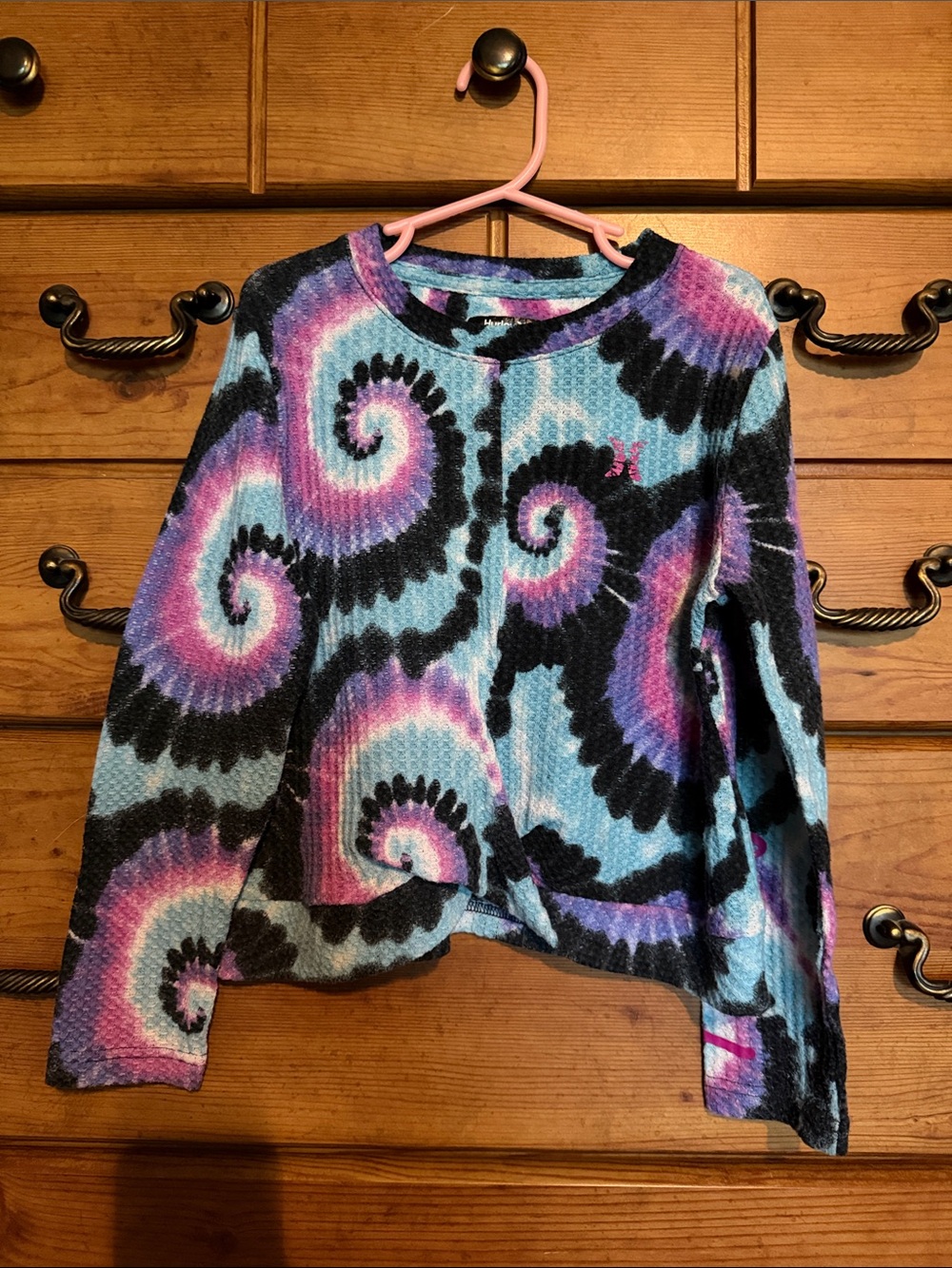 Girls Hurley Tie-Dye Sweater